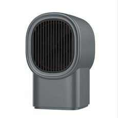 Home Heater Dormitory Piccolo ventilatore silenzioso ad aria calda (grigio)