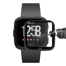 Per Fitbit Versa (2018) Enkay Hat-Prince 3D Full Screen Soft TPU Edge + Pellicola proteggi schermo HD di vetro morbido