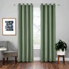 Tenda solida con isolamento in tessuto ad alta precisione per tende da 4 pezzi, dimensioni: 42 × 63 pollici （107 × 160 cm） (verde)