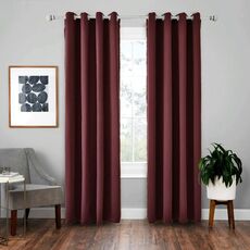 Tenda solida isolante in tessuto ombreggiante ad alta precisione, dimensioni: 42x63 pollici （107x160 cm）(Vino rosso)