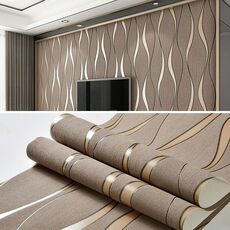Autoadesivo della parete non tessuto della decorazione della decorazione della decorazione della casa della decorazione della casa della decorazione della casa della decorazione della casa (marrone scuro)