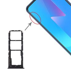 Per Vivo U3x / U10 Vassoio scheda SIM + Vassoio scheda SIM + Vassoio scheda micro SD (Nero)