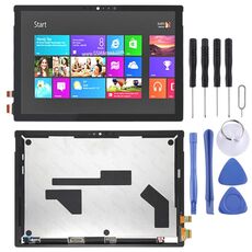 Schermo LCD OEM per Microsoft Surface Pro 6 1807 con digitalizzatore assemblaggio completo (nero)