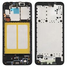 Per Galaxy A20e Front Housing LCD Frame Bezel Plate (Nero)