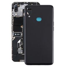 Cover posteriore batteria per Galaxy A10s con tasti laterali (nero)