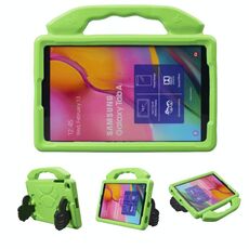 Per Galaxy Tab A 10.1 (2019) Supporto per pollice Guscio protettivo anti caduta piatto EVA (verde)