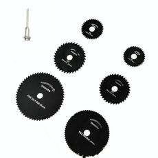 7 PCS / Set Grinder Elettrico lama per sega d'acciaio ad alta velocità la lama per sega Lavorazione del legno sega lama in acciaio ad alta velocità di taglio Pezzo
