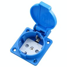 Outdoor IP44 Zoccolo impermeabile con la copertura, la spina di UE
