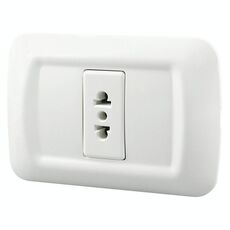 Collegamento rotonda piatto singolo ambipolare Wallmounted Socket