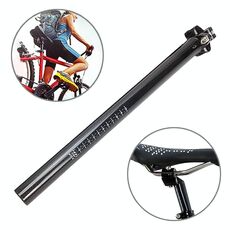 TOSEEK 3K in fibra di carbonio della bici di montagna della bici della strada della bicicletta della sede del tubo reggisella sede di inserimento del sedile Polo biciclette Raccordi, Dimensione: 30.8x350mm