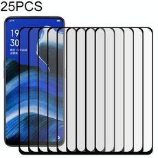 25 PCS per OPPO Reno2 / Z Full Glue Full Cover Pellicola proteggi schermo in vetro temperato