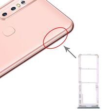 Per Vivo Y7s Vassoio scheda SIM + Vassoio scheda SIM + Vassoio scheda Micro SD (verde)