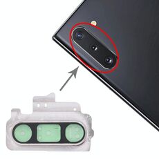 Per Galaxy Note 10 Copriobiettivo fotocamera 10 pezzi (argento)
