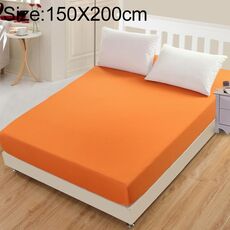 Lenzuolo coprimaterasso con coprimaterasso semplice, dimensioni: 150X200cm (arancione)