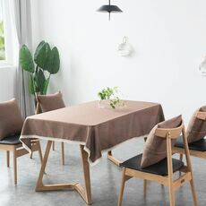 Decorative Tovaglia imitazione pizzo Lino Tovaglia Tavolo da pranzo di copertura