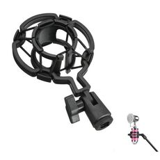 Microfono clip dedicata BM700 / BM800 condensatore di grano di plastica Shock Mount Cellulare registrazione Karaoke