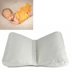 Puntelli per fotografia neonato Cuscino per neonato Posizionatore per neonato (bianco)