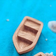 Accessori artigianali in resina per modello di barca in legno retrò, dimensioni: grande