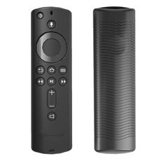 Cover per telecomando in silicone lavabile con texture antiscivolo per telecomando Amazon Fire TV (nero)