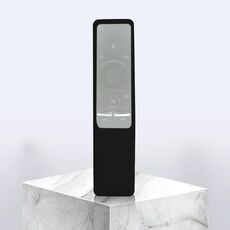 Cover per telecomando in silicone lavabile con texture antiscivolo per telecomando Samsung Smart TV (nero)
