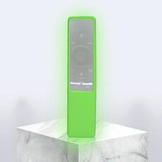 Cover per telecomando in silicone lavabile con texture antiscivolo per telecomando Samsung Smart TV (verde)
