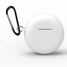 Per Huawei FreeBuds 3 Custodia protettiva in silicone per auricolari Bluetooth senza fili (bianca)