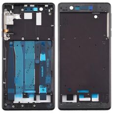 Piastra cornice cornice LCD alloggiamento anteriore per Nokia 3 / TA-1020 TA-1028 TA-1032 TA-1038 (nero)