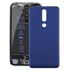 Coperchio posteriore della batteria con tasti laterali per Nokia 3.1 Plus (blu)