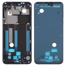Piastra cornice cornice LCD alloggiamento anteriore per Nokia 7.1 TA-1100 TA-1096 TA-1095 TA-1085 TA-1097 (nero)