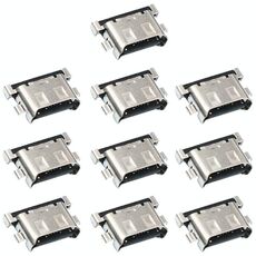 Per Galaxy A20 A205F Connettore porta di ricarica da 10 pezzi