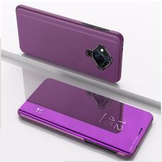 Per VIVO V17 Cover ribaltabile orizzontale a specchio placcato con custodia per cellulare (viola)