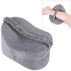 Cuscini per gambe yoga comodi cuscini anti-pressione per ginocchia per donne incinte (grigio)