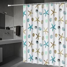 Tenda da bagno Tenda da doccia Ocean Star Tenda da doccia impermeabile per la protezione dell'ambiente, dimensioni: 150x180 cm