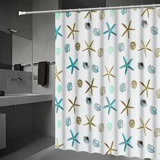 Tenda da bagno Tenda da doccia Ocean Star Protezione ambientale Tenda da doccia impermeabile contro la muffa, dimensioni: 180x240 cm