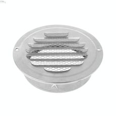 Cappuccio per uccelli a testa piatta in acciaio inox da 120 mm