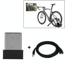 Mini ANT + Adattatore per chiavetta USB Sensore di velocità per bicicletta da ciclismo (wireless + cablato)