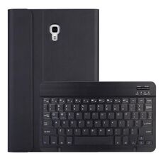 DY590 per Galaxy Tab A 10.5 T590 / T595 Custodia in pelle con tastiera Bluetooth rimovibile in plastica con supporto (nero)
