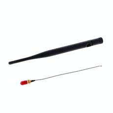 1 Set RP-SMA antenna per router wireless 868 MHz maschio + cavo da 15 cm RP SMA femmina a IPX 1.13