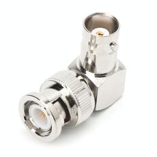 Jack da BNC maschio a femmina BNC in connettore per scheda RF ad angolo retto tipo serie L.