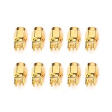 Connettori RF per montaggio su clip PCB da 10 pezzi da 1,6 mm SMA femmina