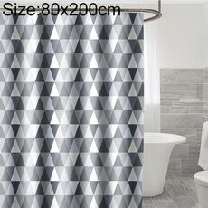 Tende per bagno Tenda da bagno antimuffa in tessuto poliestere impermeabile, dimensioni: 80x200 cm