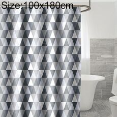 Tende per bagno Tenda da bagno antimuffa in tessuto poliestere impermeabile, dimensioni: 100x180 cm
