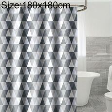 Tende per bagno Tenda da bagno antimuffa in tessuto poliestere impermeabile, dimensioni: 180x180 cm