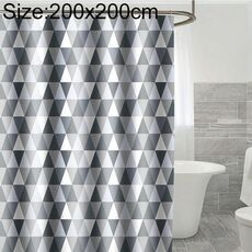 Tende per bagno Tenda da bagno antimuffa in tessuto poliestere impermeabile, dimensioni: 200x200cm