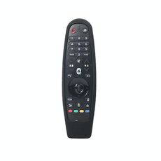 Adatto per LG Smart TV Custodia protettiva per telecomando AN-MR600 AN-MR650a Custodia in silicone per telecomando dinamico (nera)