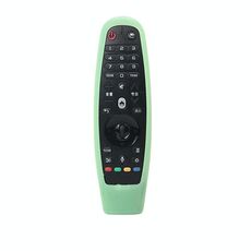 Adatto per custodia protettiva per telecomando LG Smart TV AN-MR600 AN-MR650a Custodia in silicone per telecomando dinamico (verde fluorescente)