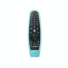 Adatto per custodia protettiva per telecomando LG Smart TV AN-MR600 AN-MR650a Custodia in silicone per telecomando dinamico (blu turchese)