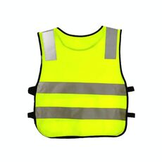 Safety Kids Strisce riflettenti Abbigliamento Gilet riflettente per bambini (giallo fluorescente)