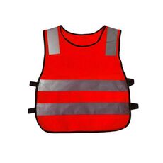 Safety Kids Strisce riflettenti Abbigliamento Gilet riflettente per bambini (rosso)