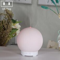 Umidificatore in ceramica Mute Household Moon Shape Aromaterapia Spruzzatore automatico di alcol con lampada colorata
